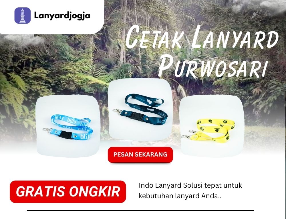 Jasa Cetak Lanyard Purwosari Pusat Lanyard Printing Berkualitas