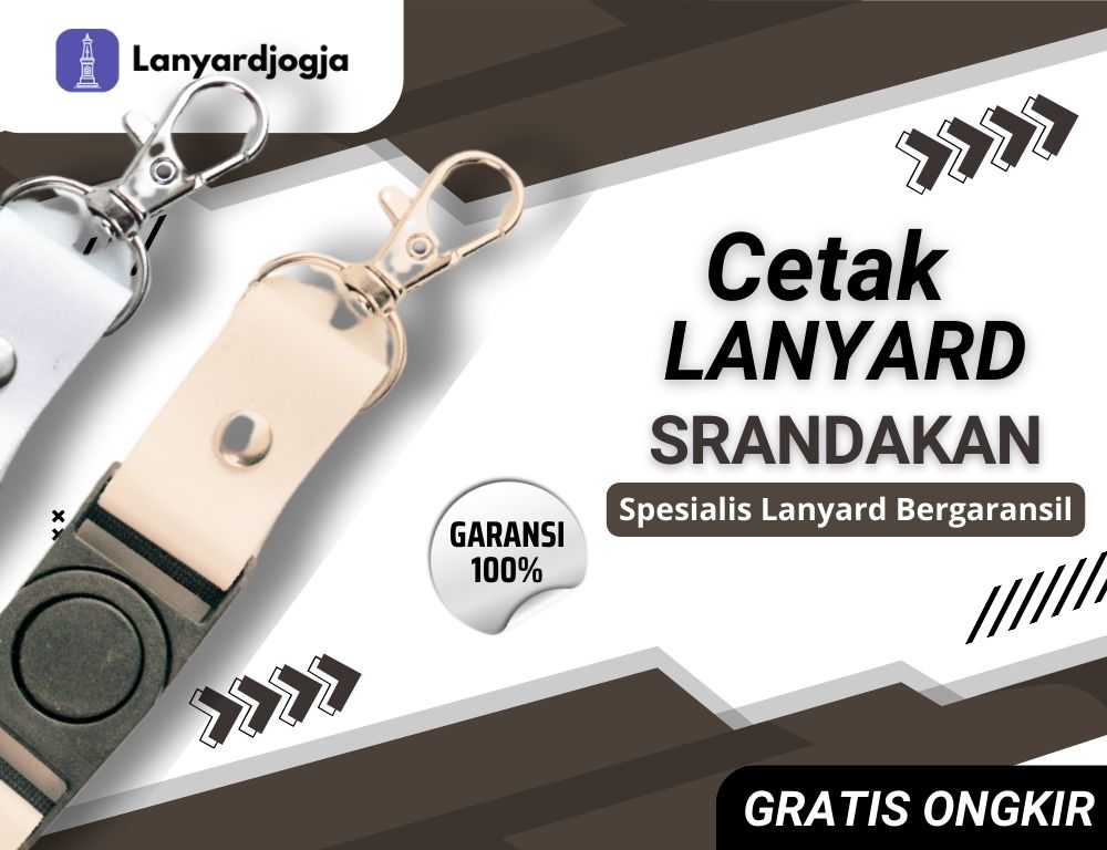 Jasa Cetak Lanyard Srandakan Custom Berpengalaman