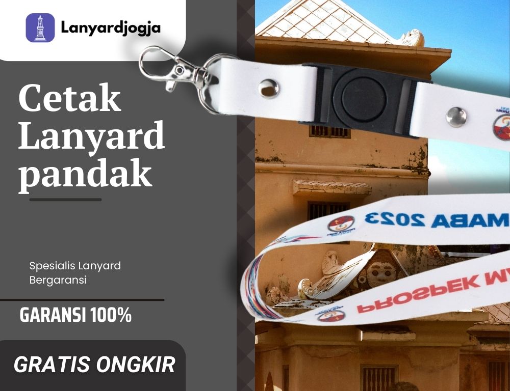 Jasa Cetak Lanyard Pandak Jaminan Bergaransi